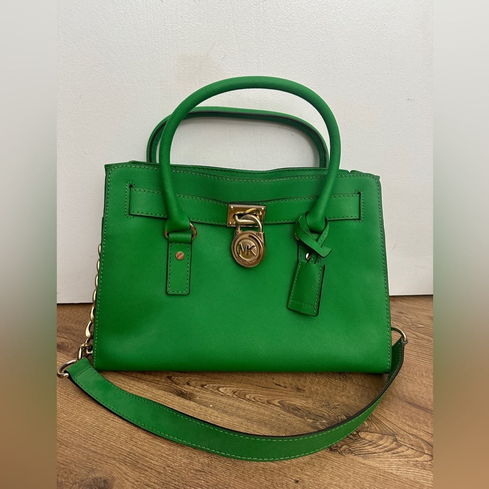 Green Michael Kors Tote